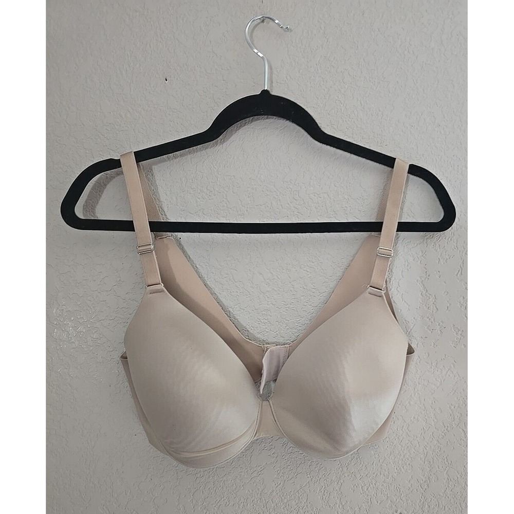 Soma Vanishing Back Tan Full Coverage Adjustable Underwire T-Shirt Bra Size 36D